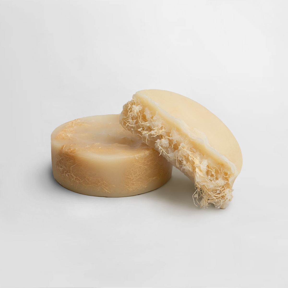 INTEGRIS Exfoliating Luffa Bar Handmade Tea Tree and Grapefruit Soap 4 oz (113g)