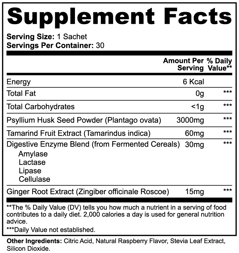 INTEGRIS Colon Gentle Cleanse Fiber and Digestive Enzyme Complex 30 Sachets