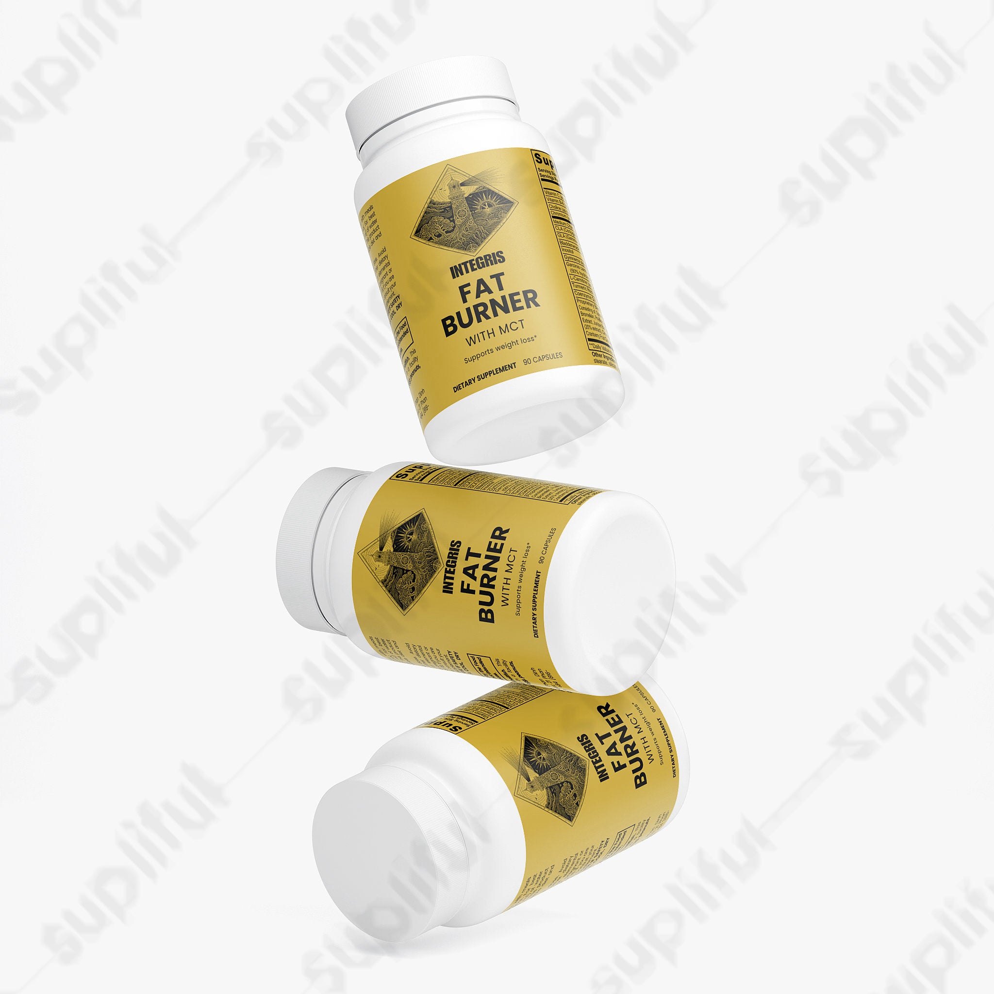 MCT Oil and L-Carnitine Fitness Formula Blend - 60 Capsules