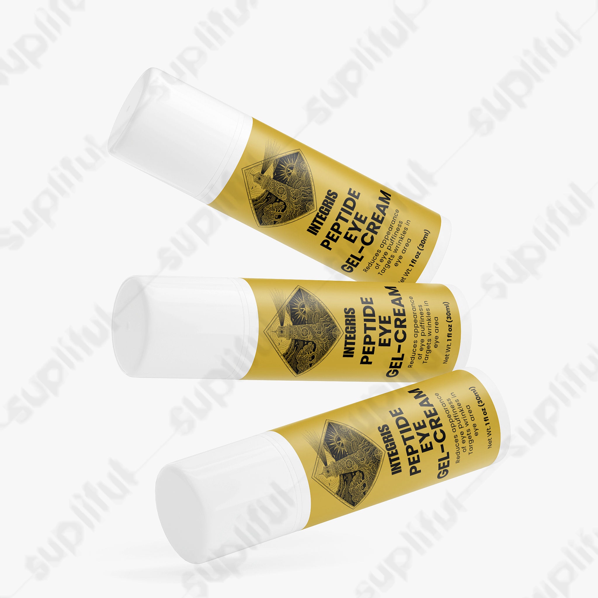 Peptide Eye Gel Cream with Grape Seed Oil and Bamboo Extract - 1 fl oz (30ml)