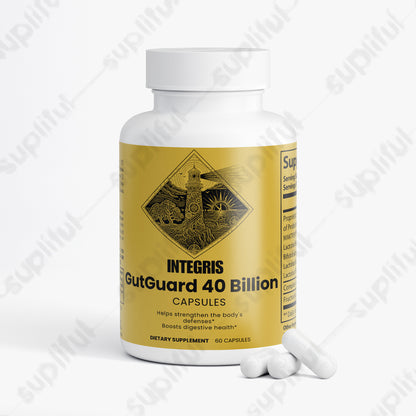 Multi-Strain Bacteria Blend and Prebiotics for Wellness - 60 Capsules
