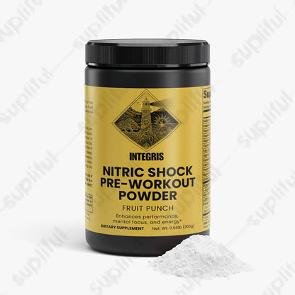 Nitric Shock Pre-Workout Powder (Fruit Punch)