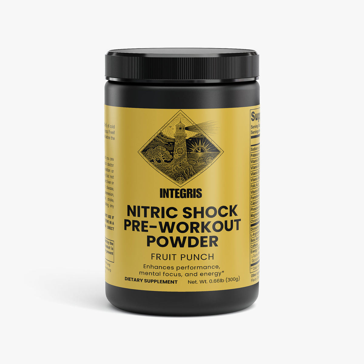 Nitric Shock Pre-Workout Powder (Fruit Punch)
