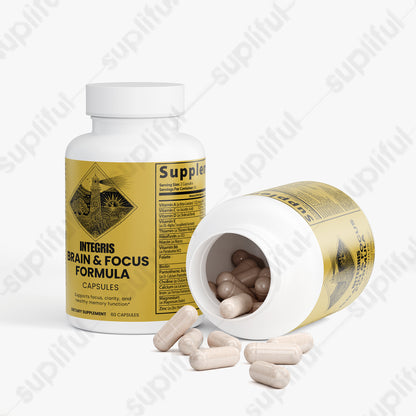 Brain & Focus Formula Dietary Supplement - 60 Veggie Capsules