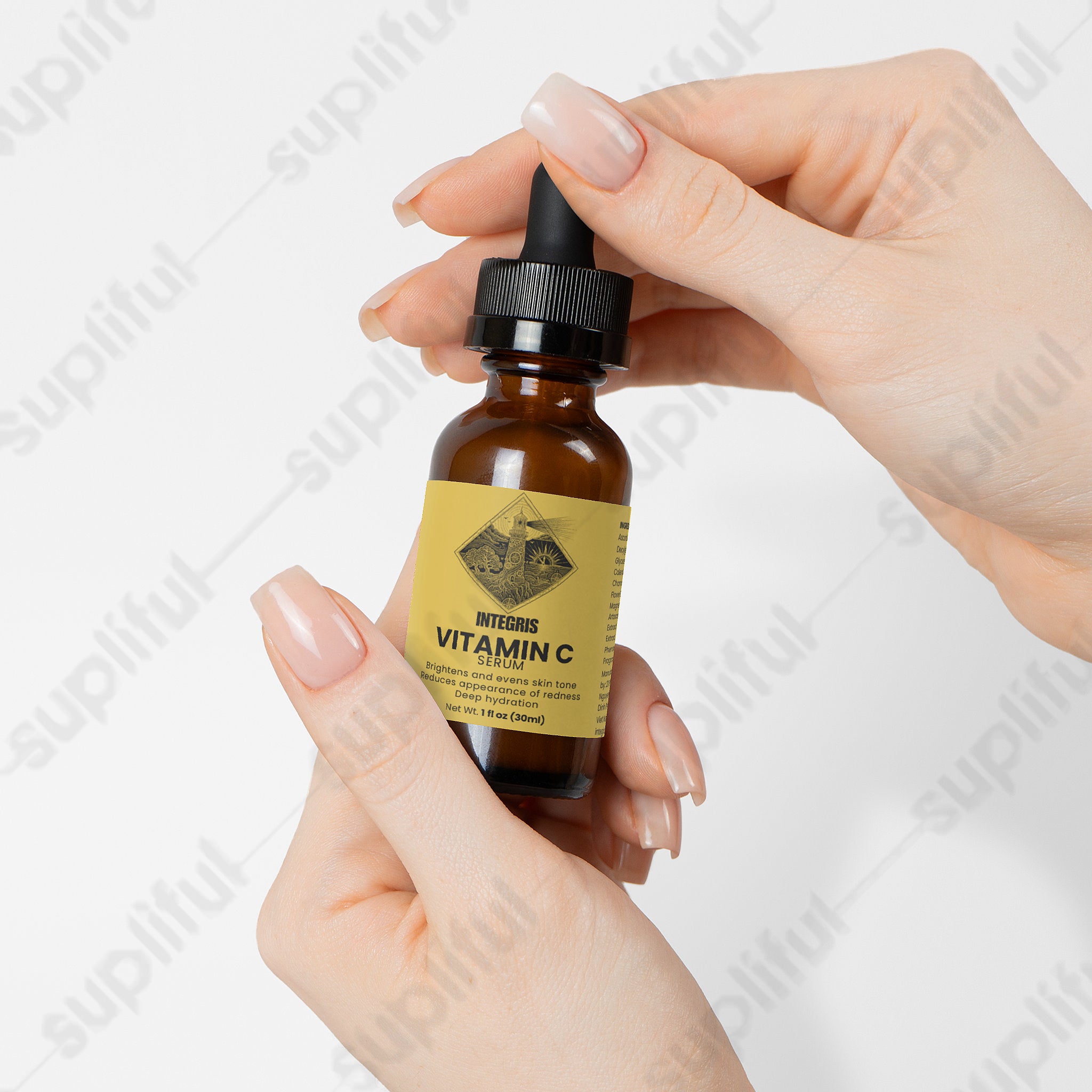 Vitamin C Face Serum with Ferulic Acid and Rice Extract - 1 fl oz (30ml)