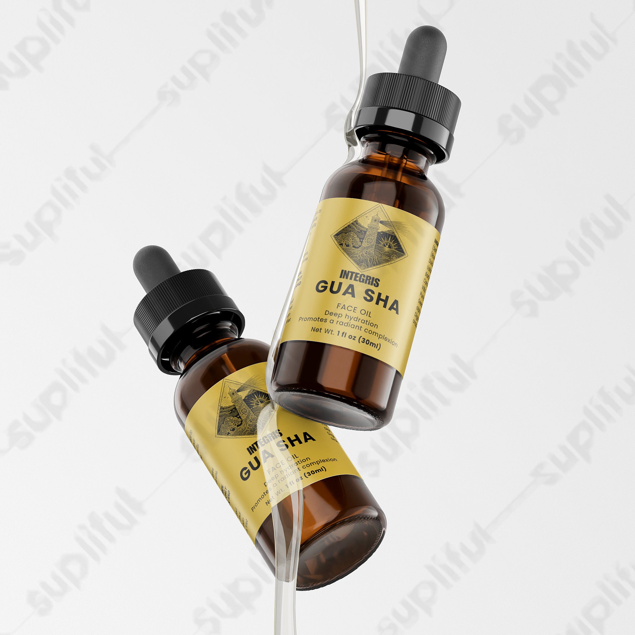 Gua Sha Face Oil with Rosehip and Camellia Oils - 1 fl oz (30ml)