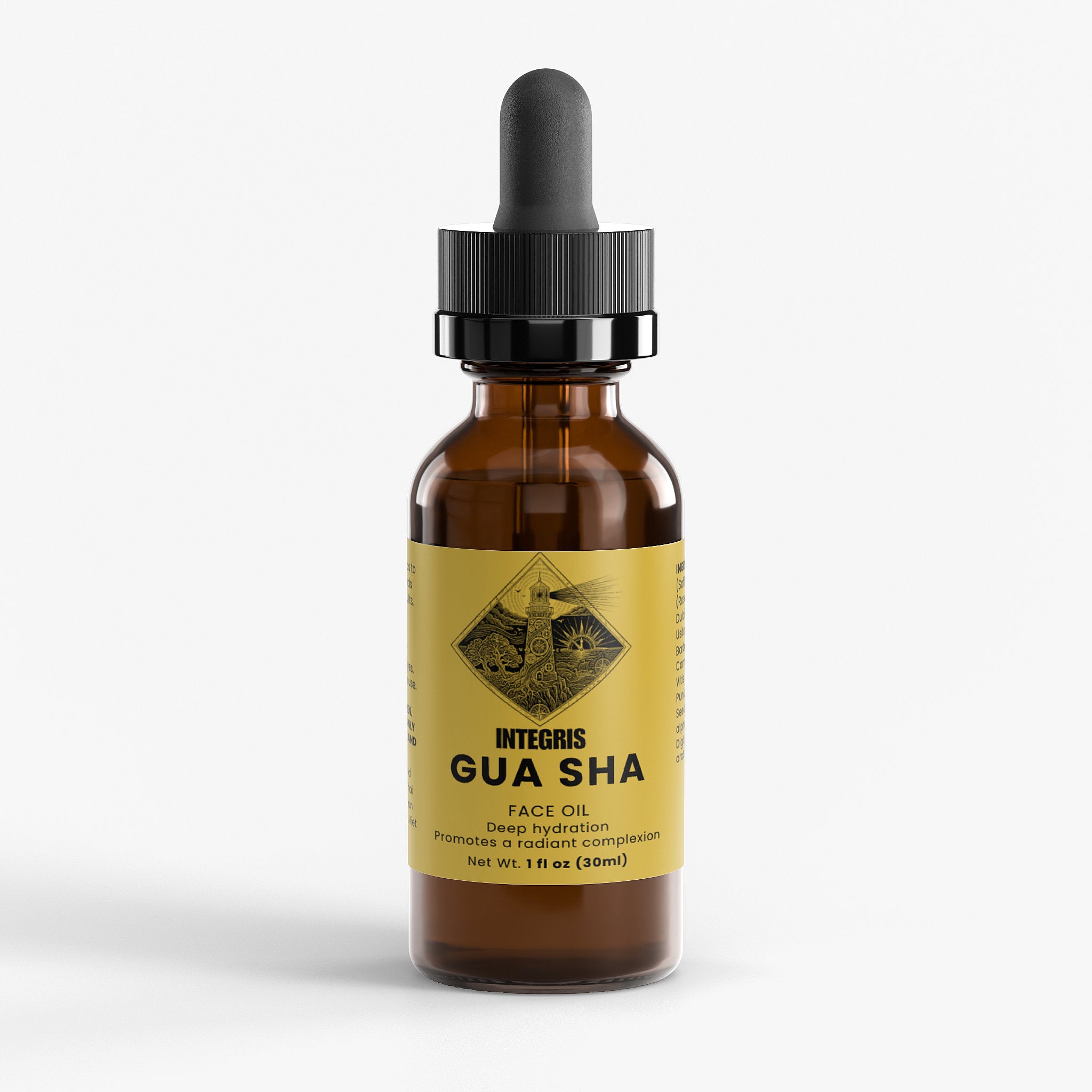 Gua Sha Face Oil with Rosehip and Camellia Oils - 1 fl oz (30ml)