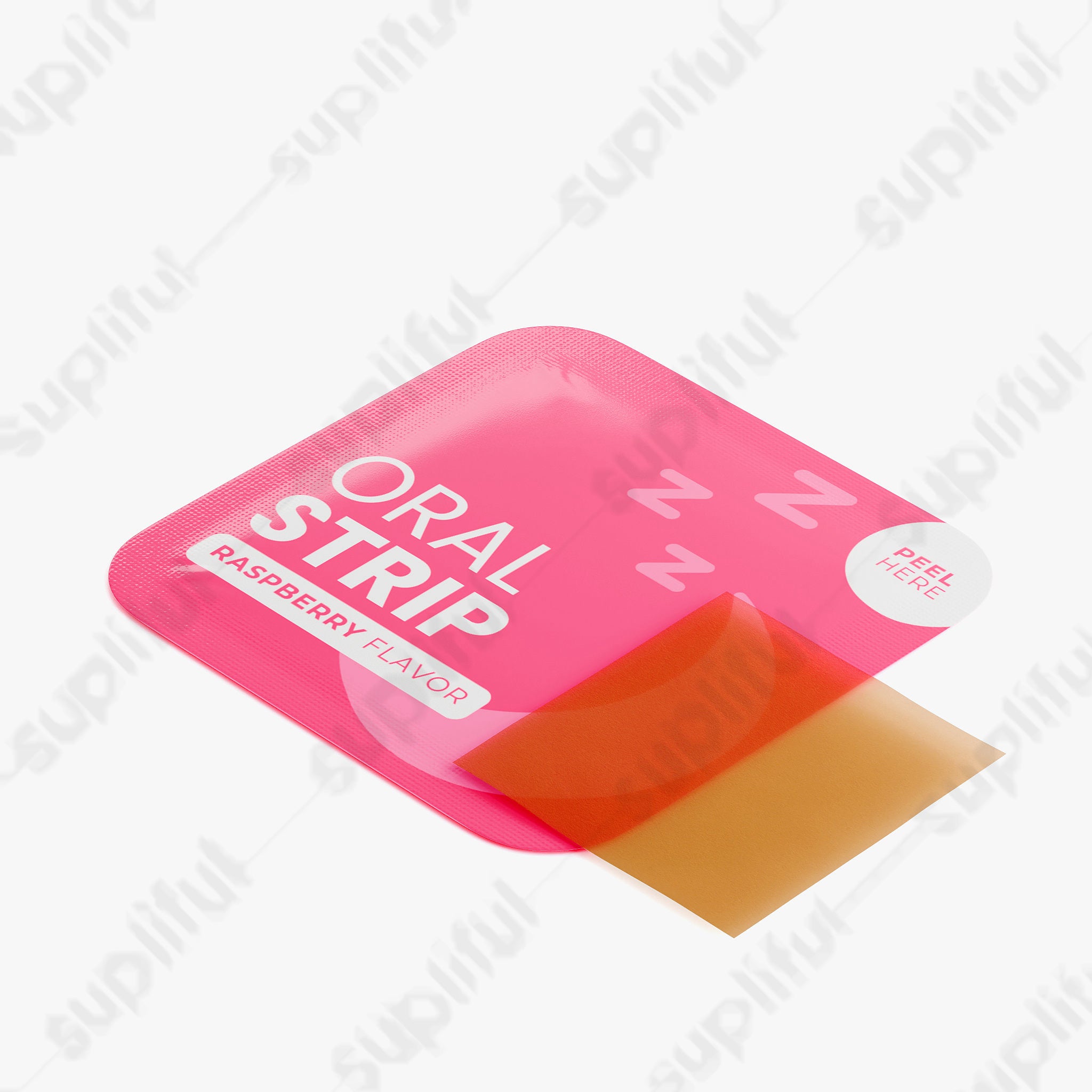 Valerian Root and Chamomile Evening Blend Strips - Raspberry Flavor (30 Strips)