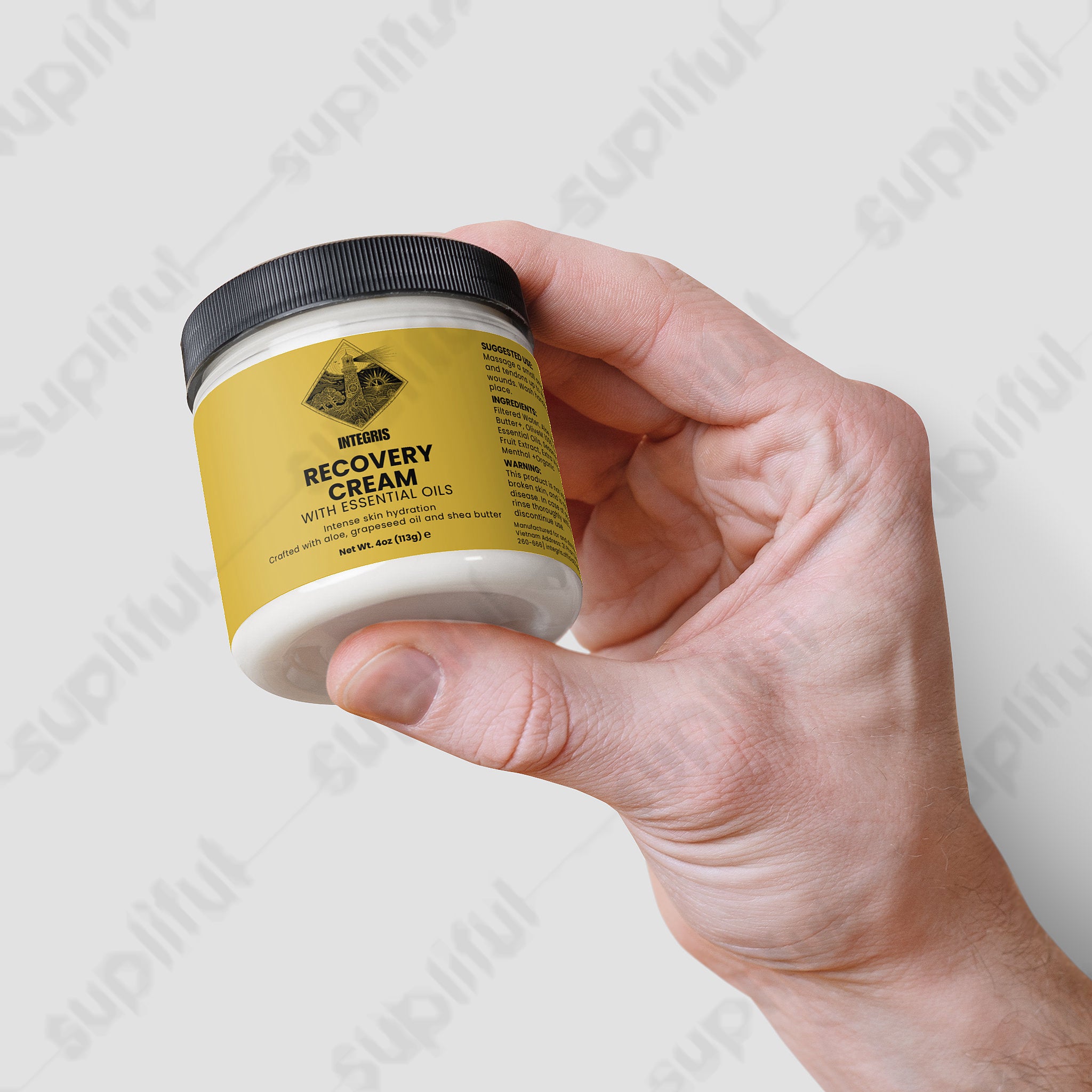 Recovery Cream with Aloe and Shea Butter - 4 oz (113g)