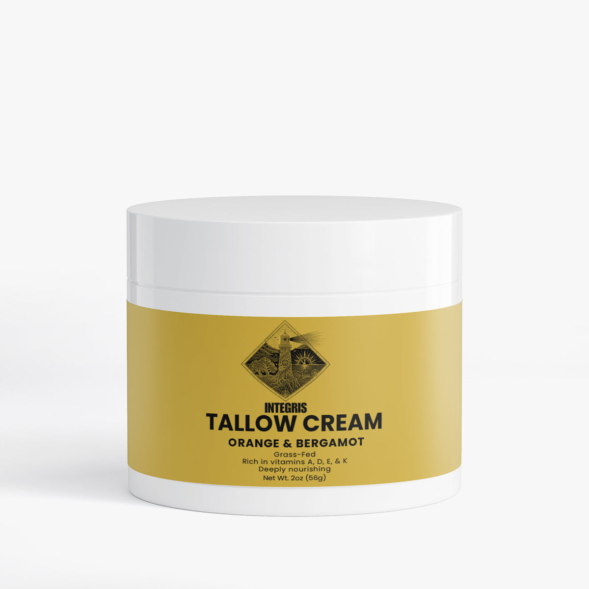 Tallow Cream Orange & Bergamot