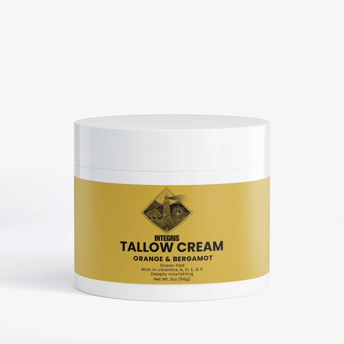 Tallow Cream Orange & Bergamot