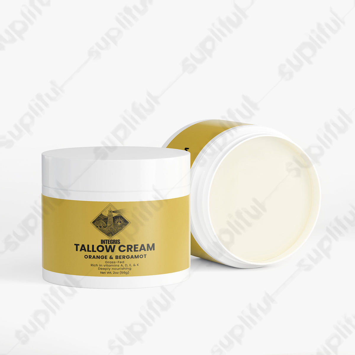 Tallow Cream Orange & Bergamot