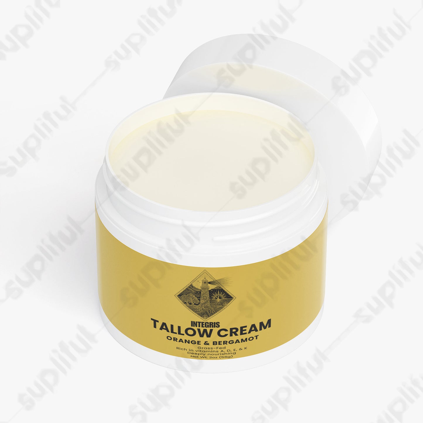 Tallow Cream Orange & Bergamot