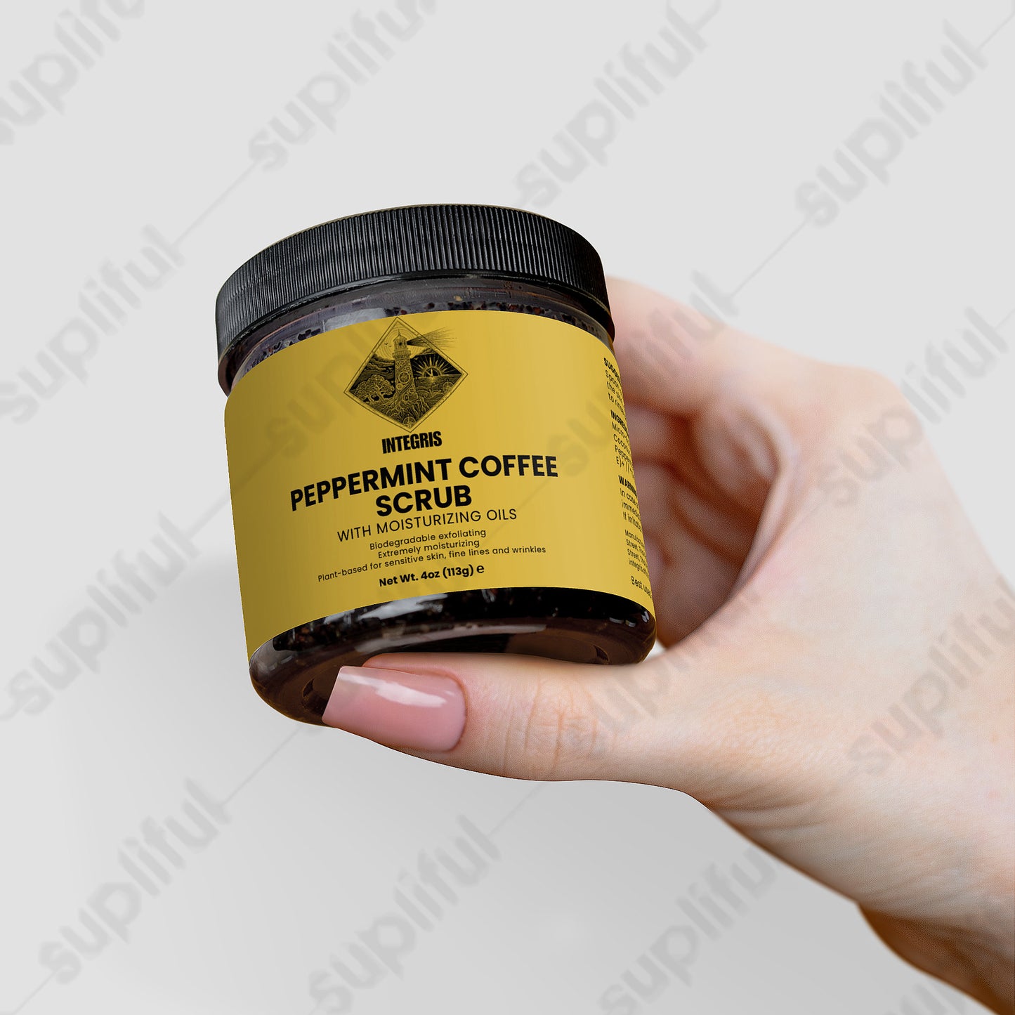 Peppermint Coffee Scrub