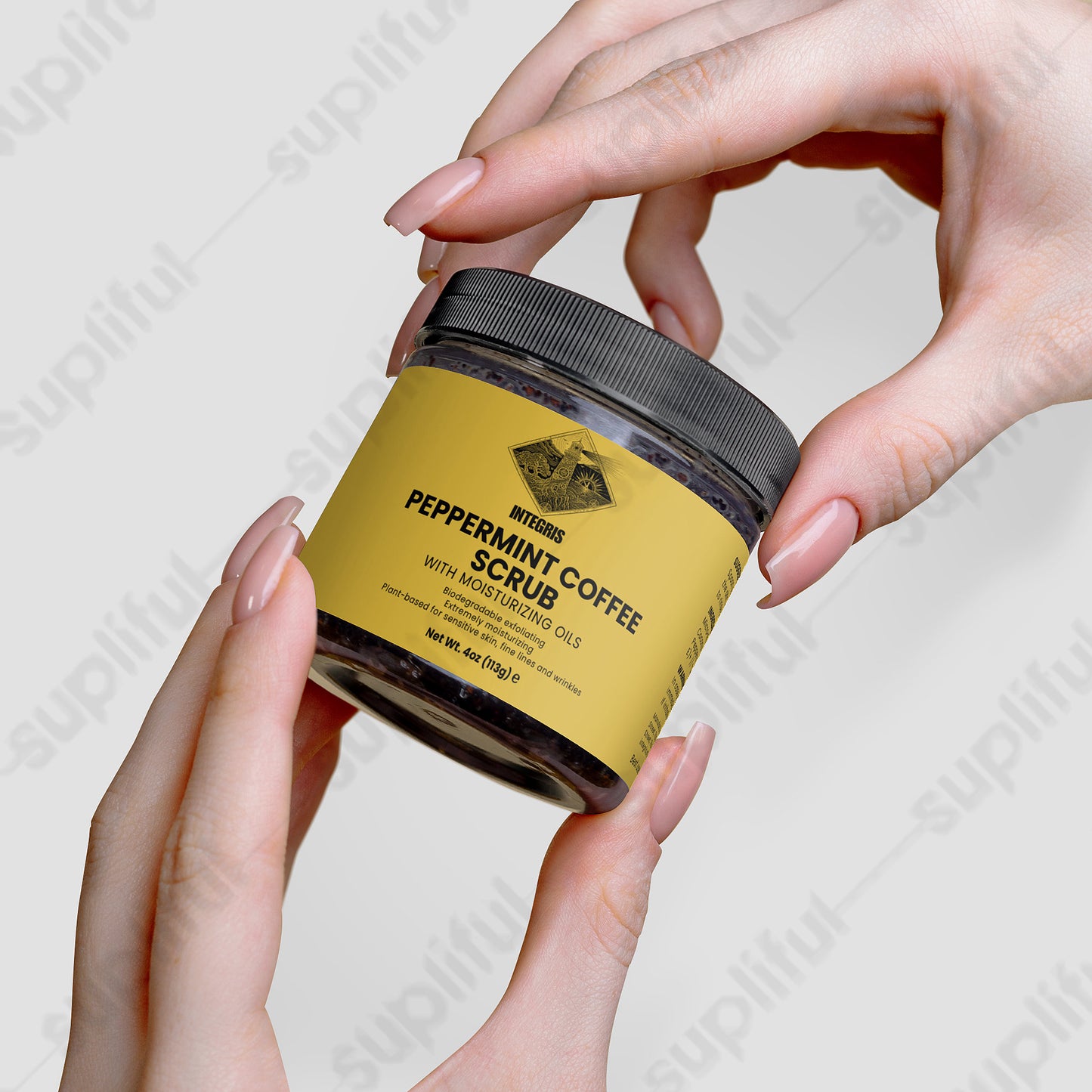 Peppermint Coffee Scrub