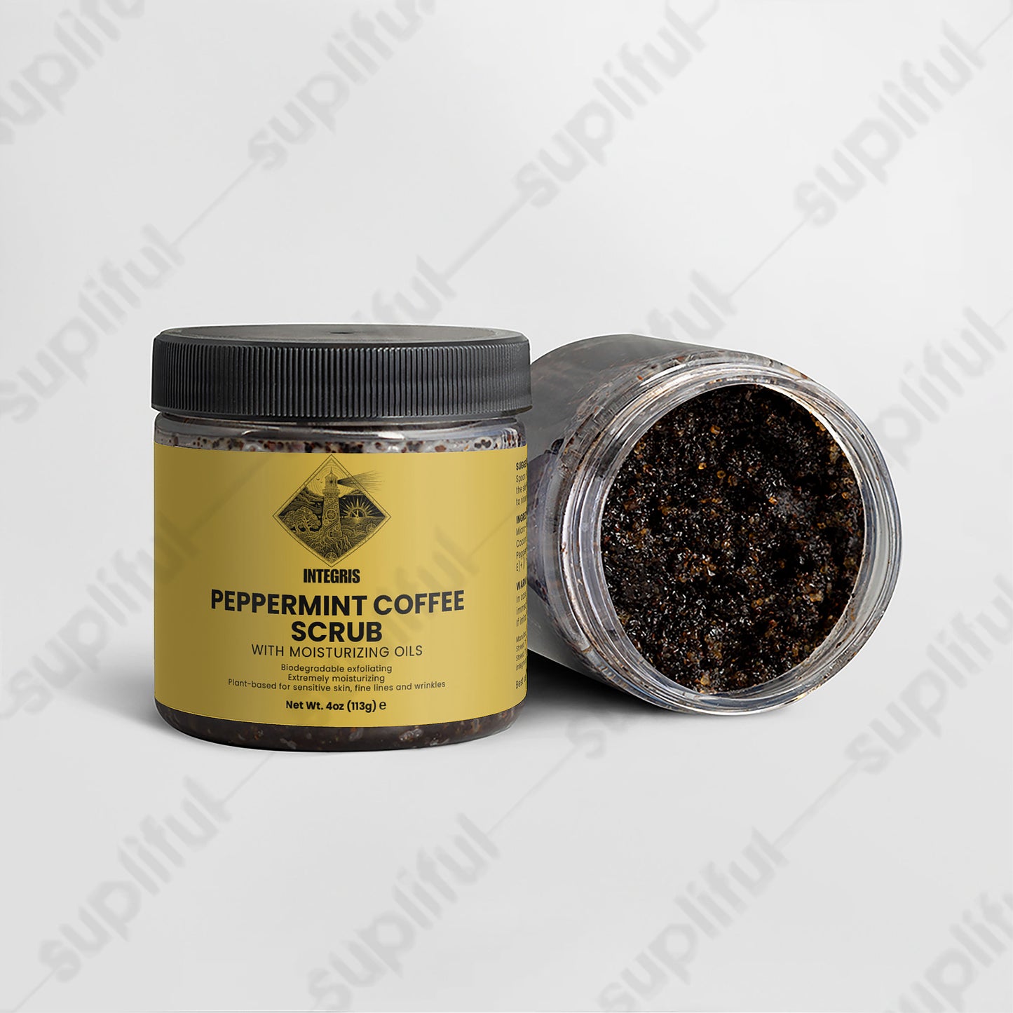 Peppermint Coffee Scrub