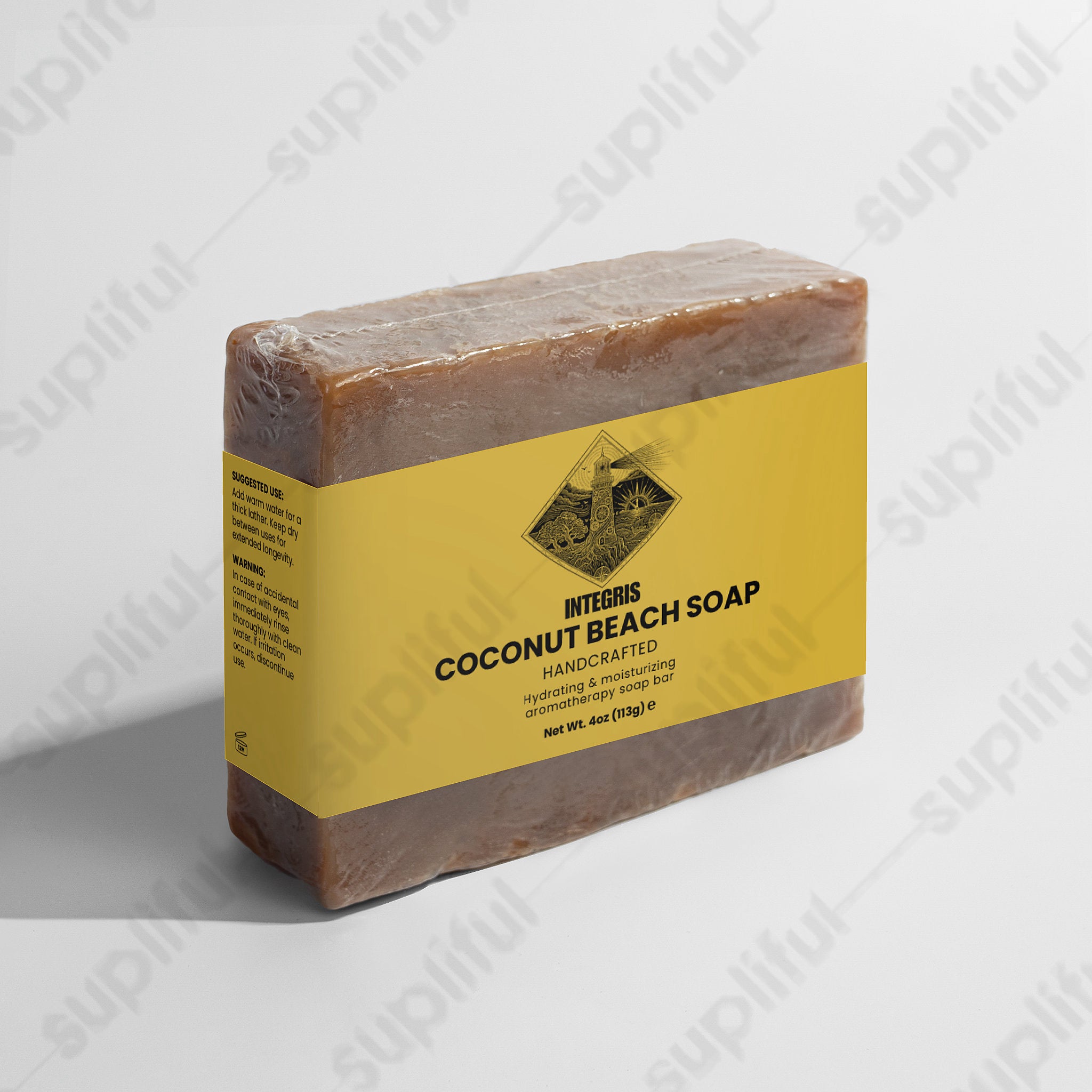 Tropical Coconut Beach Nourishing Soap for Sensitive Skin (4 oz)