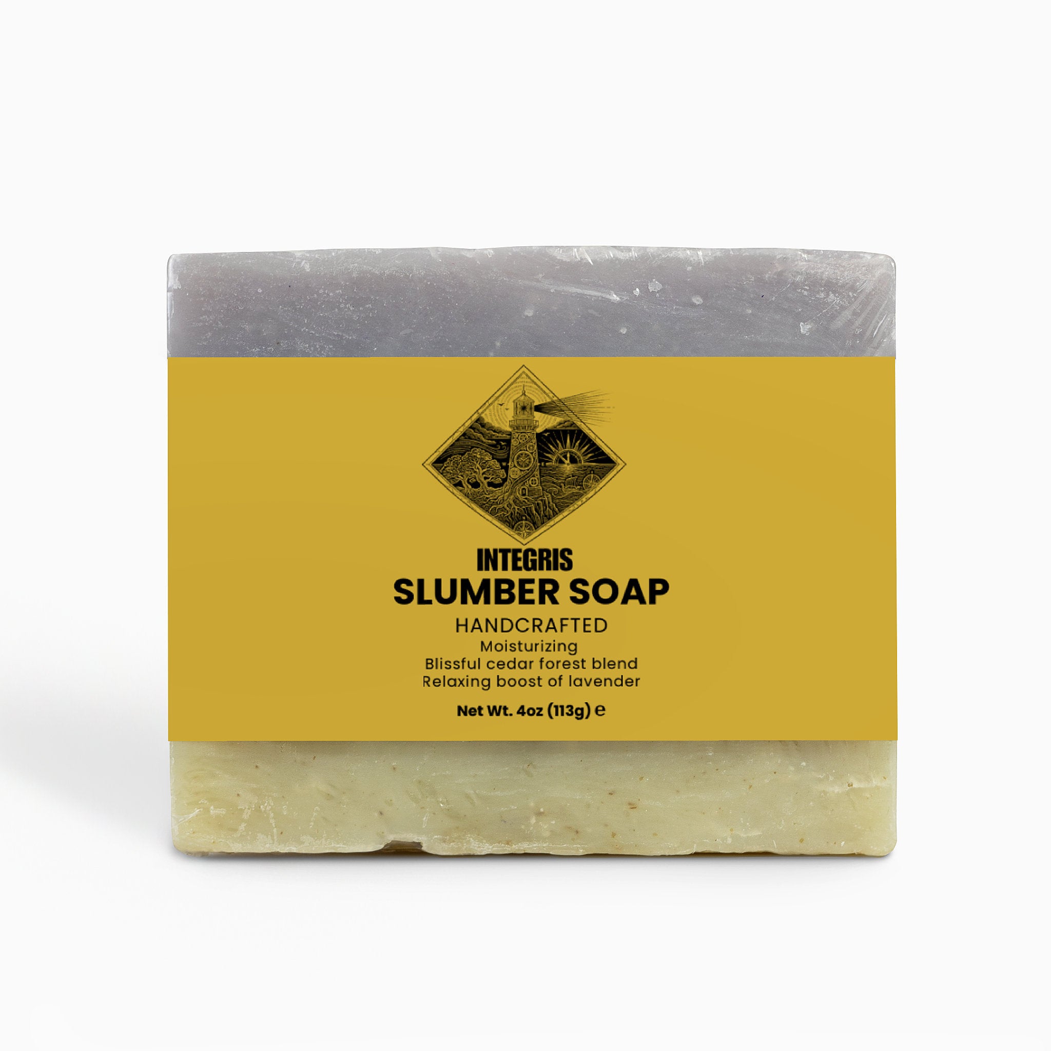 Slumber Soap Handmade Fir Needle and Lavender Bar Soap - 4 oz (113g)