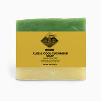 Refreshing Aloe and Cool Cucumber Soothing Skin Soap (4 oz)