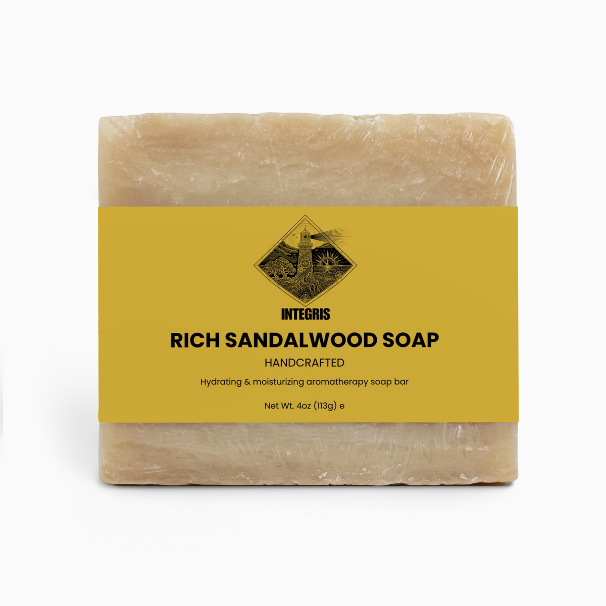 INTEGRIS Rich Sandalwood Bar Soap Sensitive Skin 4 oz (113g)