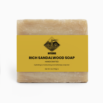 INTEGRIS Rich Sandalwood Bar Soap Sensitive Skin 4 oz (113g)