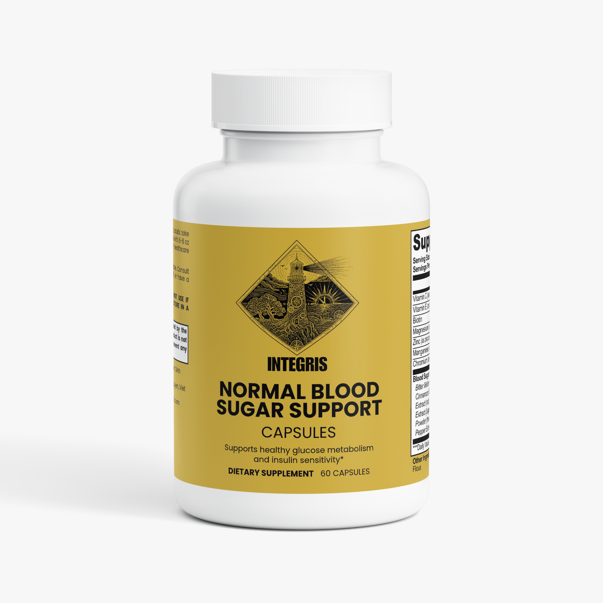 INTEGRIS Chromium and Bitter Melon Botanical Blend 60 Capsules