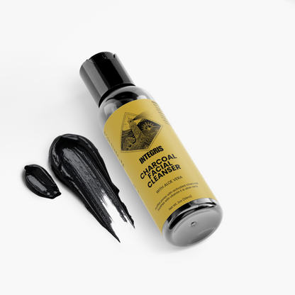 INTEGRIS Charcoal Facial Cleanser Paraben Free Face Wash 2 oz (56g)