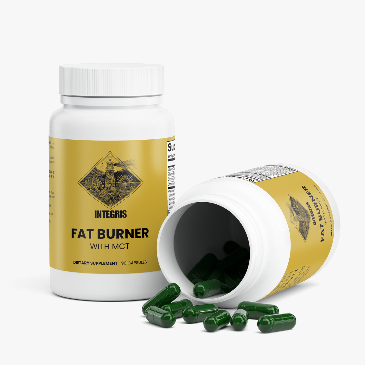 INTEGRIS MCT Oil and L-Carnitine Fitness Formula Blend 60 Capsules