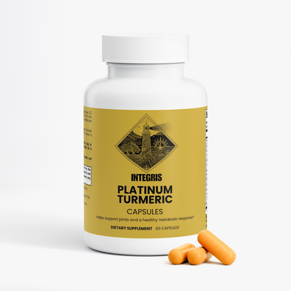 INTEGRIS Platinum Turmeric Complex Glucosamine and Boswellia 60 Capsules