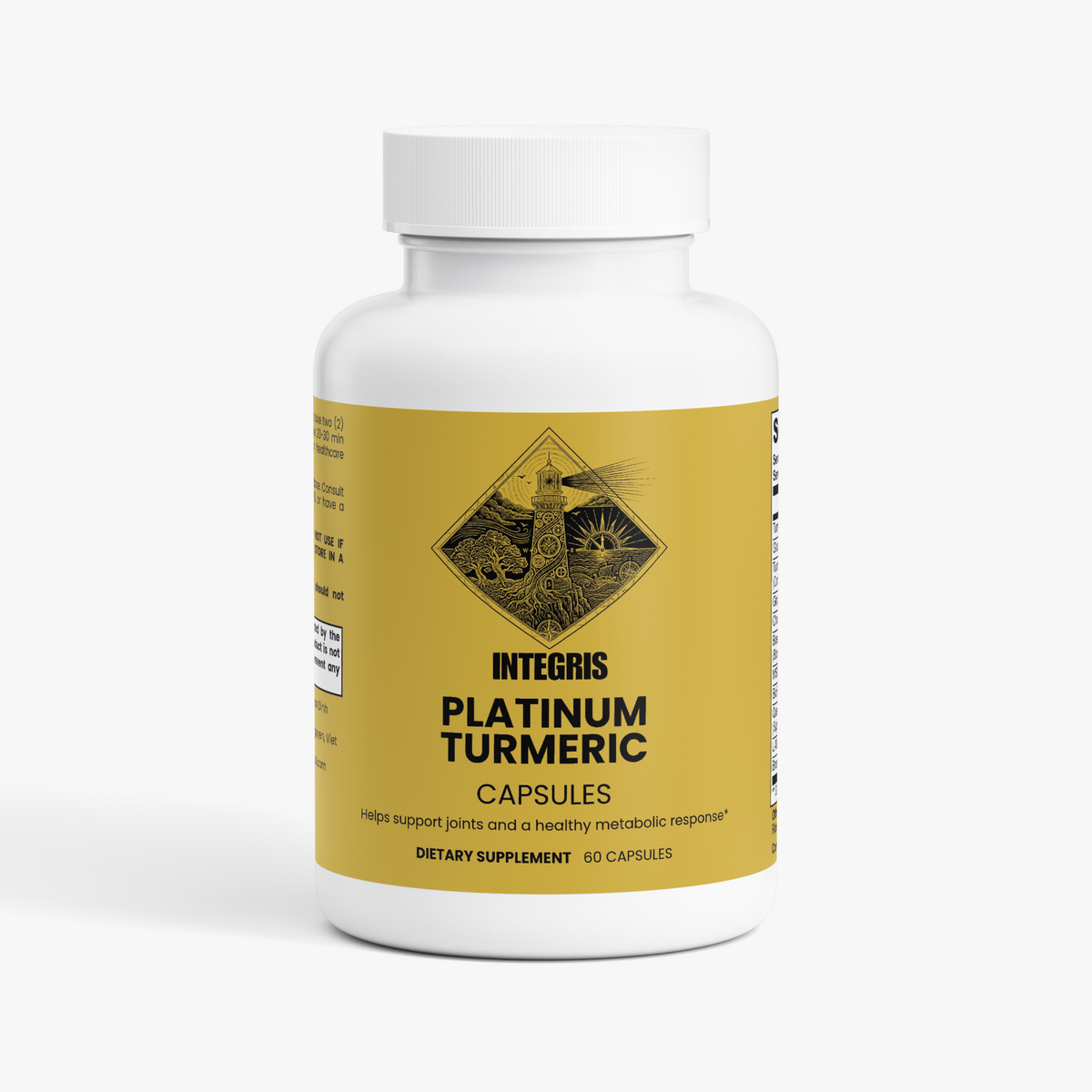 INTEGRIS Platinum Turmeric Complex Glucosamine and Boswellia 60 Capsules
