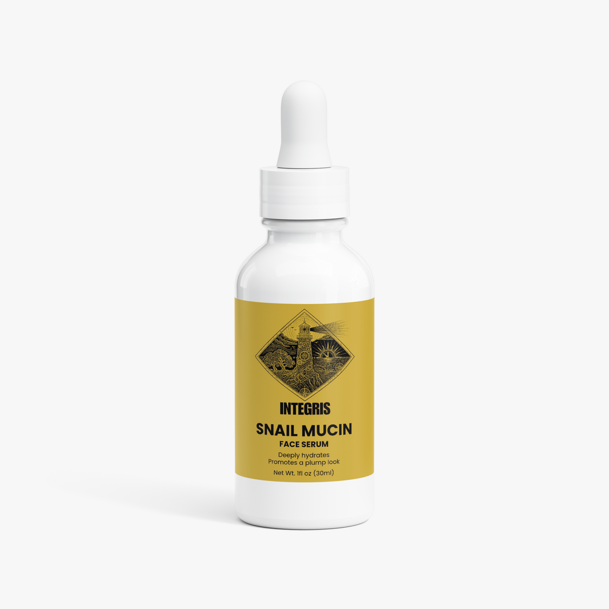 INTEGRIS Snail Secretion Filtrate and Hyaluronic Acid Hydrating Facial Serum 1 fl oz (30ml)