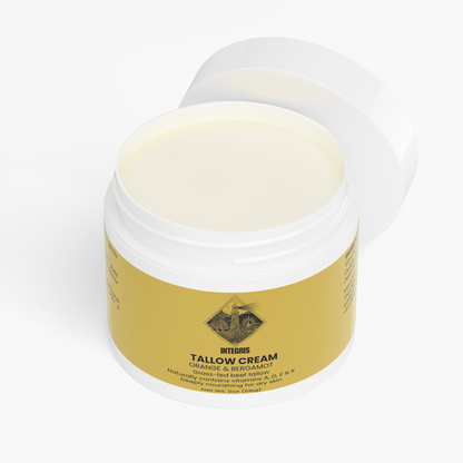 INTEGRIS Tallow Cream Orange and Bergamot Moisturizing Body Lotion 2 oz (56g)