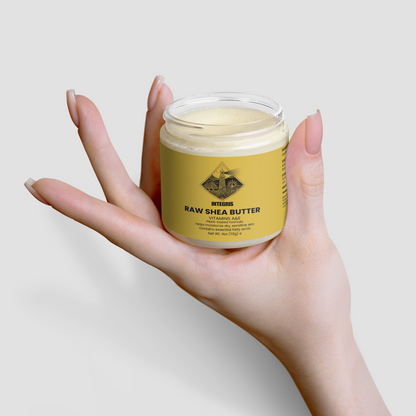 INTEGRIS Organic Raw Shea Butter Plant-Based Skin and Hair Moisturizer 4 oz (113g)
