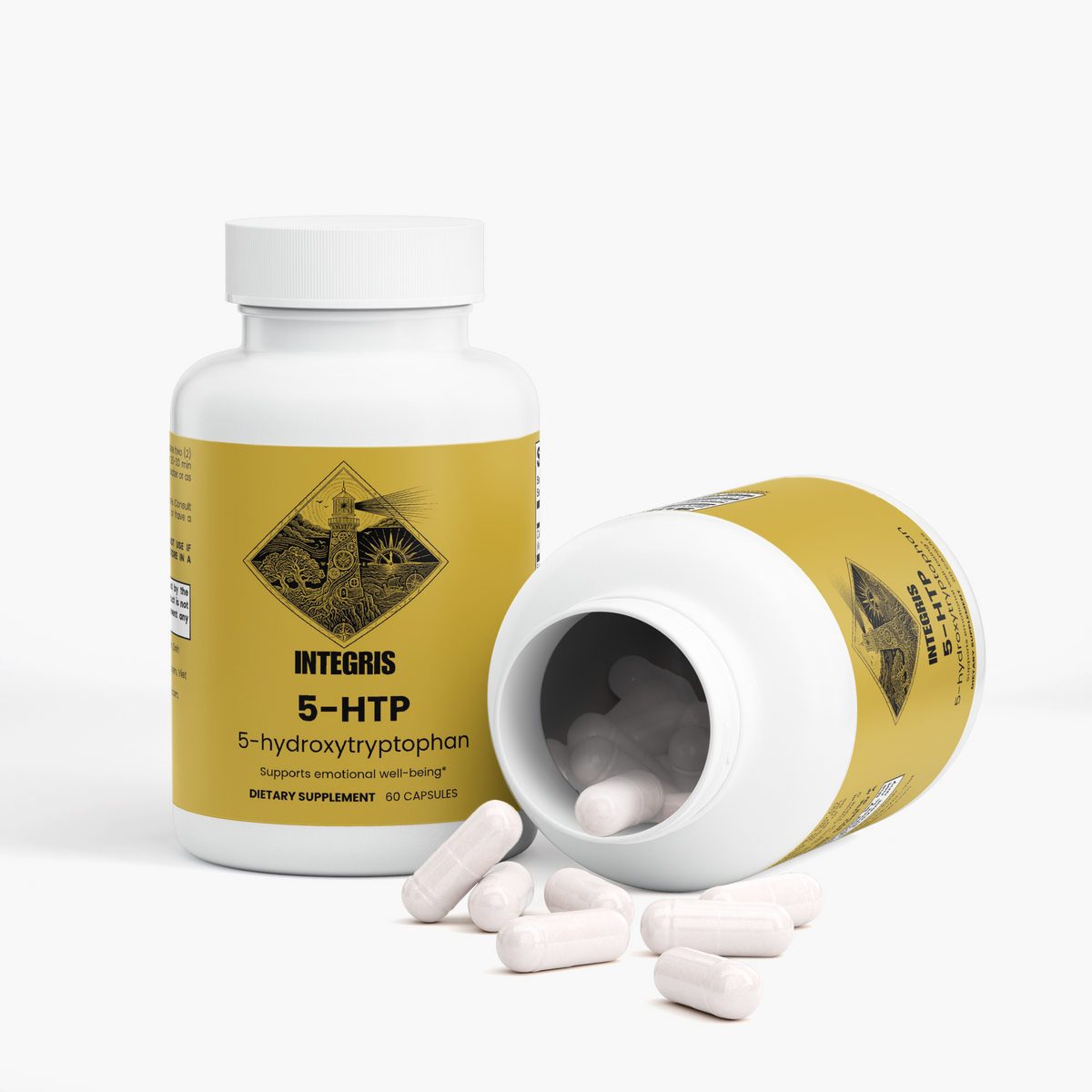 INTEGRIS Emotional Energy Blend 5-HTP Dietary Supplement 60 Capsules