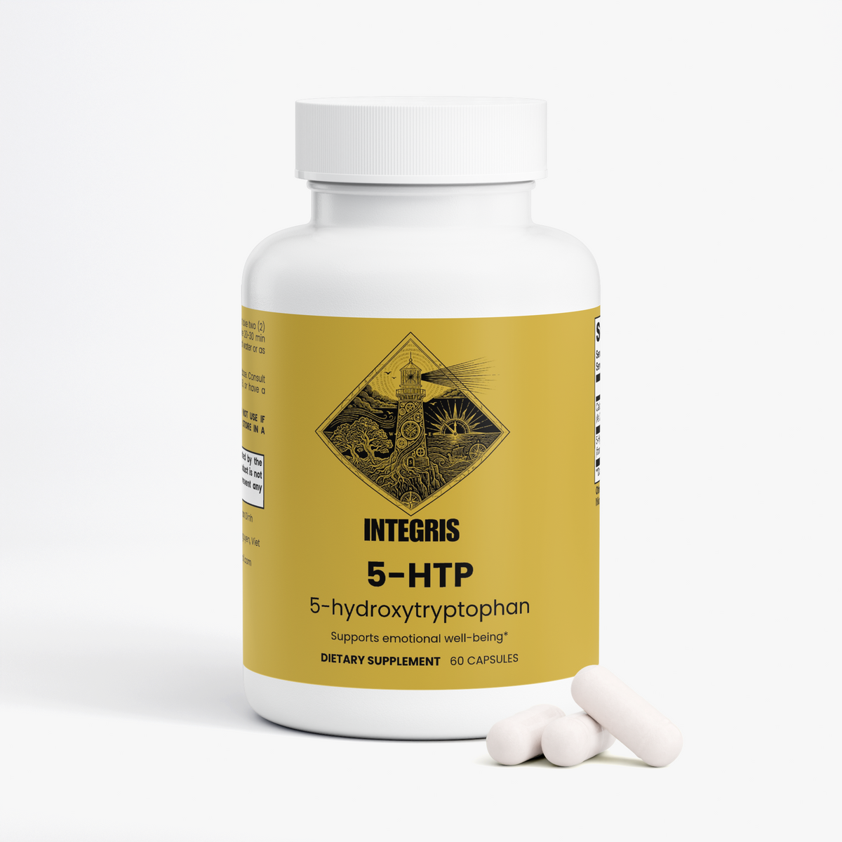 INTEGRIS Emotional Energy Blend 5-HTP Dietary Supplement 60 Capsules