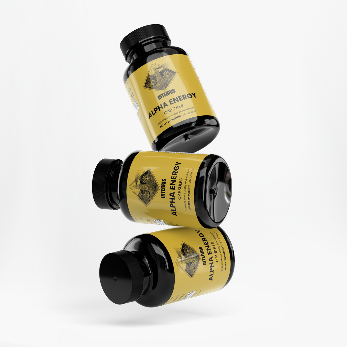 INTEGRIS Magnesium and Zinc Men's Botanical Blend 90 Capsules