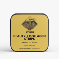INTEGRIS Mango Flavored Collagen Peptides and Vitamin E Structural Strips 1.2 oz (30 Strips)