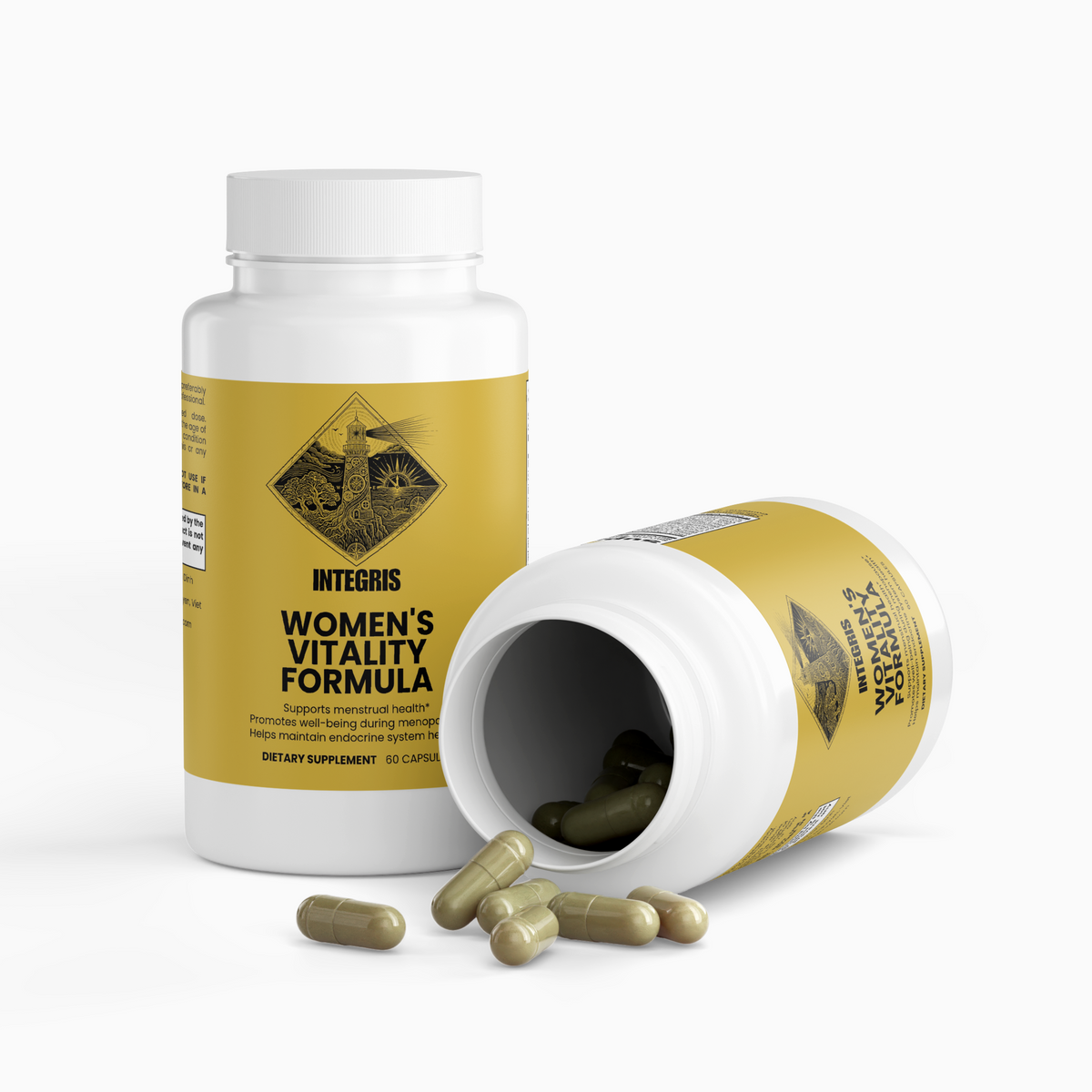 INTEGRIS Women's Vitality Formula Botanical Blend Dietary Supplement 60 Capsules