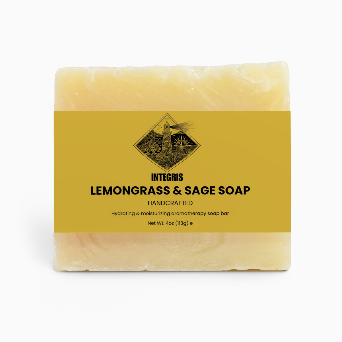 INTEGRIS Lemongrass & Sage Bar Soap Sensitive Skin 4 oz (113g)