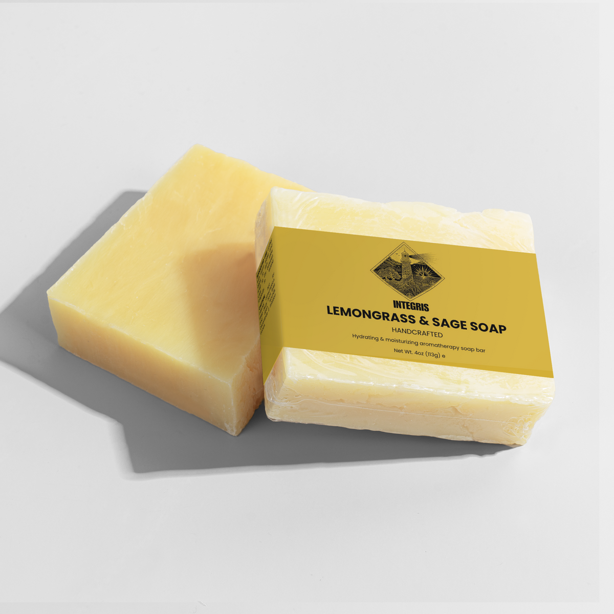 INTEGRIS Lemongrass & Sage Bar Soap Sensitive Skin 4 oz (113g)