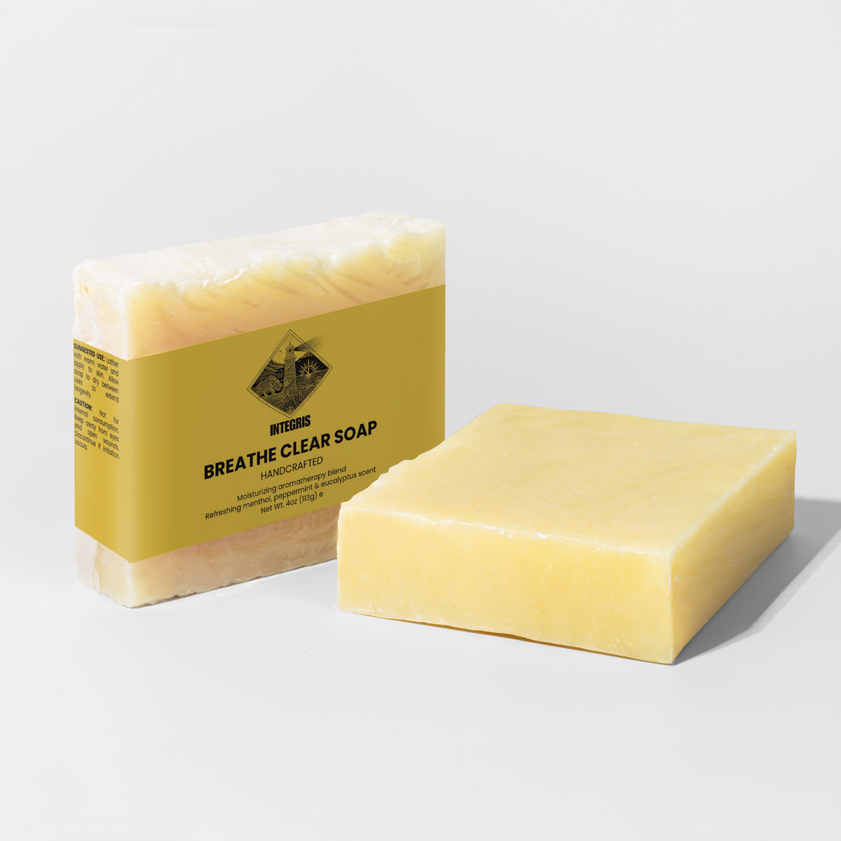 INTEGRIS Breathe Clear Aromatherapy Bar Soap 4 oz (113g)