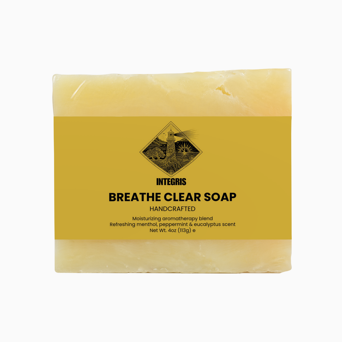 INTEGRIS Breathe Clear Aromatherapy Bar Soap 4 oz (113g)