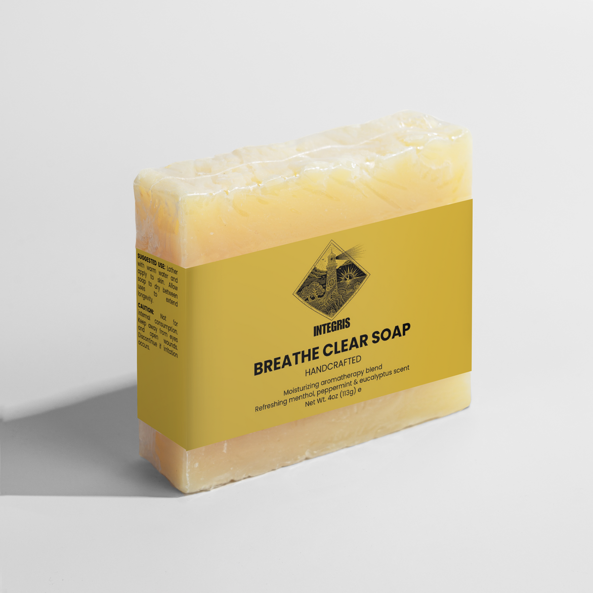 INTEGRIS Breathe Clear Aromatherapy Bar Soap 4 oz (113g)