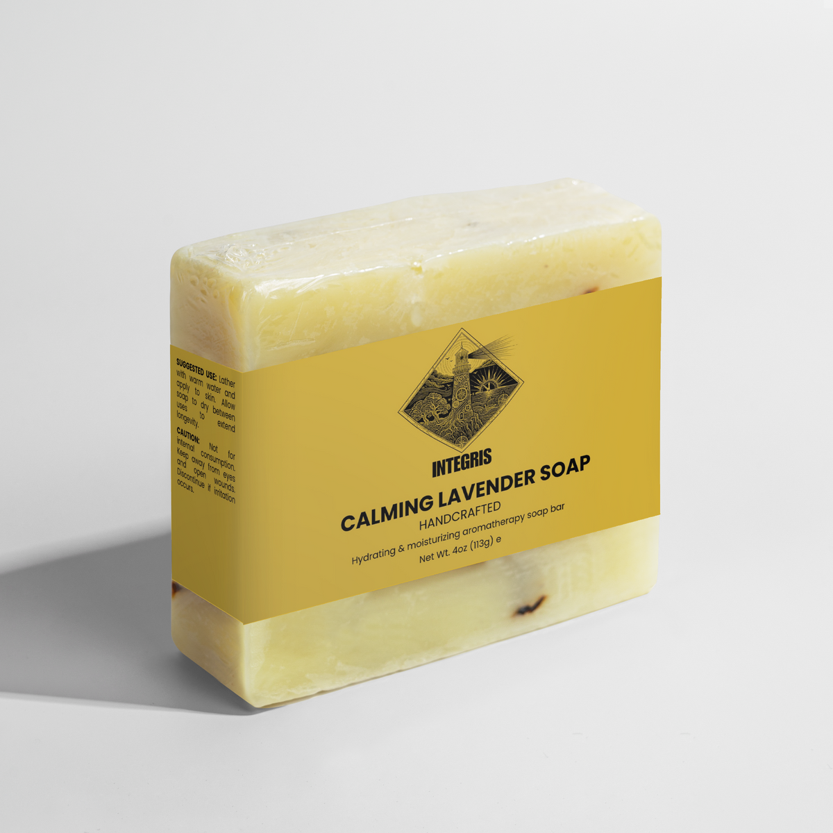 INTEGRIS Calming Lavender Bar Soap Sensitive Skin 4 oz (113g)
