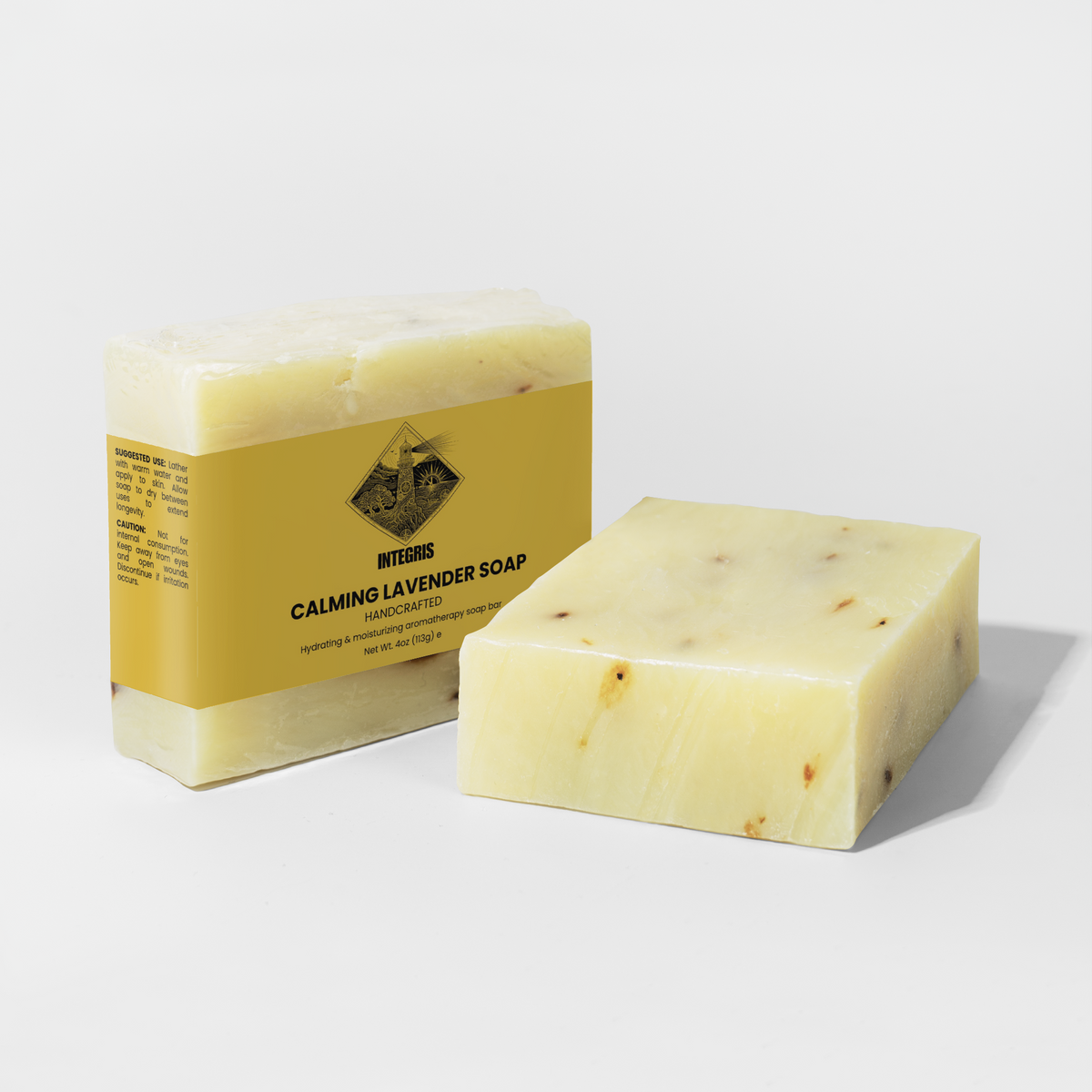 INTEGRIS Calming Lavender Bar Soap Sensitive Skin 4 oz (113g)