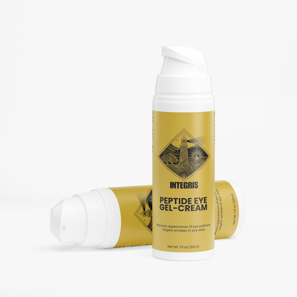 INTEGRIS Peptide Eye Gel Cream Grape Seed Oil and Bamboo Extract 1 fl oz (30ml)