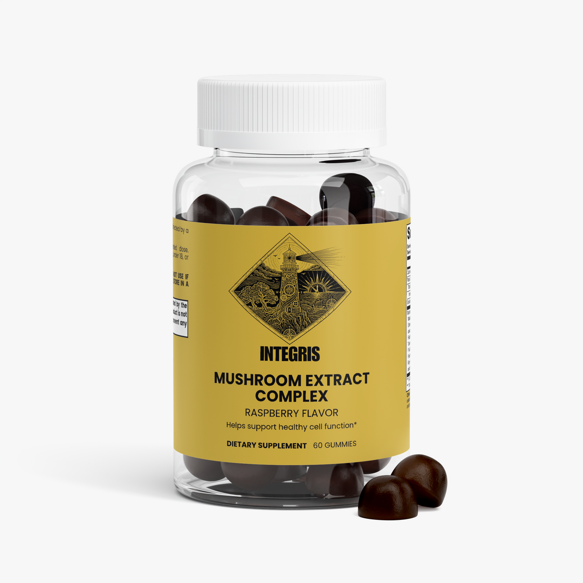 INTEGRIS 10 Mushroom Extract Complex Cognitive and Energy Blend 60 Gummies