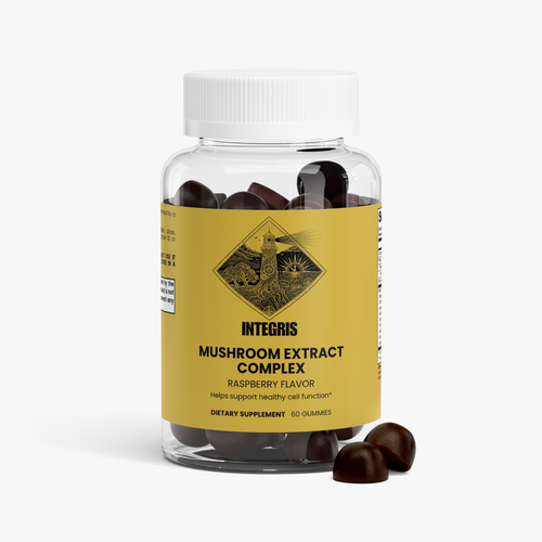 INTEGRIS 10 Mushroom Extract Complex Cognitive and Energy Blend 60 Gummies