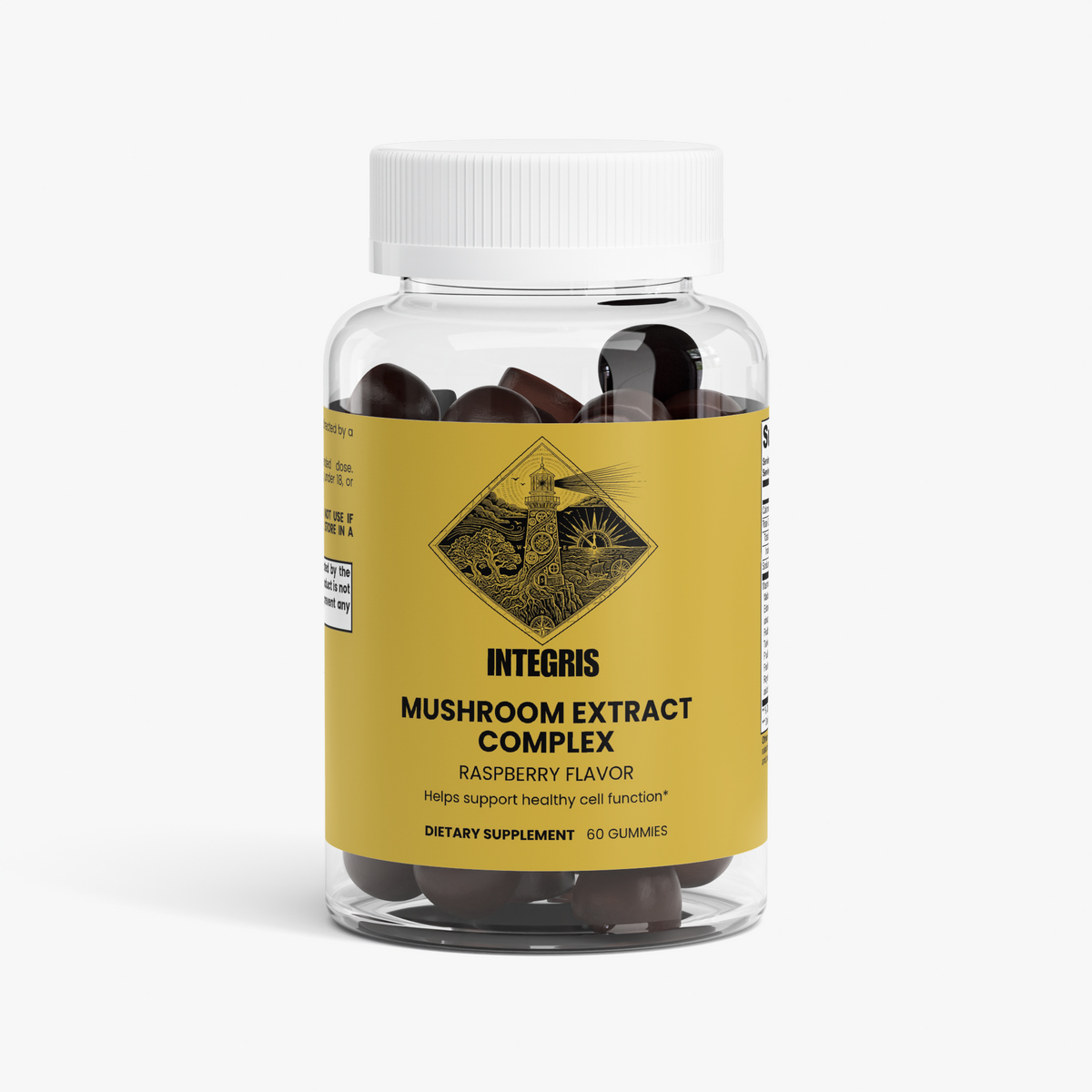 INTEGRIS 10 Mushroom Extract Complex Cognitive and Energy Blend 60 Gummies
