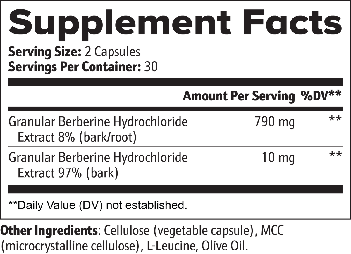 INTEGRIS Premium Golden Bark and Root Herbal Extract Complex 60 Capsules